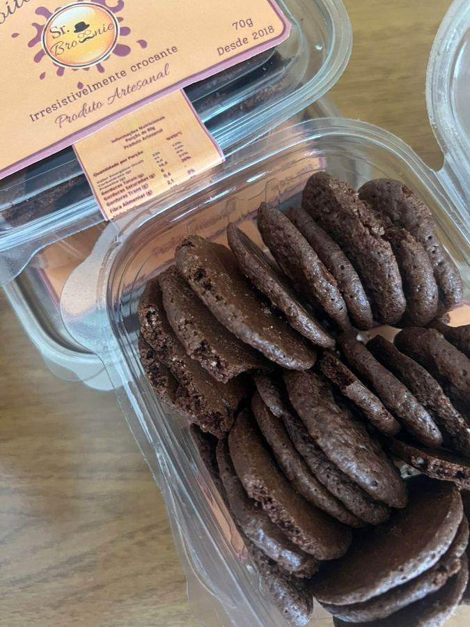KIT Biscoito de Brownie 10 unidades